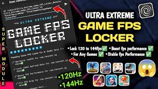 How to Optimize FPS Performance for any games | Lock 120FPS and 144FPS with the Brevent module