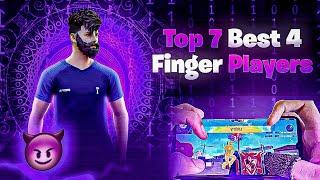 Top 7 Best 4 FINGER Custom Hud Free Fire (MOVMENT+HEADSHOT) Best Custom Hud In FF | MALIK FF | P2