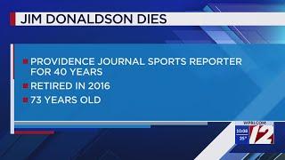 Former Providence sports writer Jim Donaldson dies