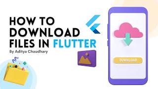 How To Download Files In Flutter Apps || PDF, Json, Image, Videos, Songs, Etc.