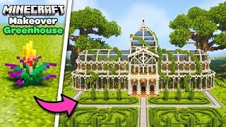 I Built a Greenhouse for Every Flower in Minecraft Makeover