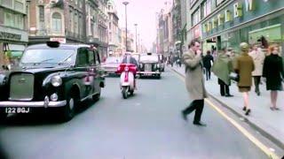 1967 London in 60FPS HD / Oxford Street in the 1960s (Kinolibrary)