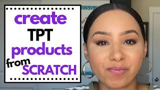 How to Create a Teachers Pay Teachers Product from Scratch | PowerPoint Only {Part 1}