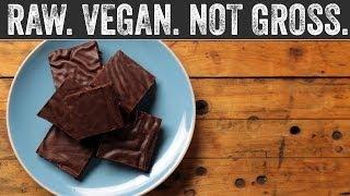 Chocolate Brownies with Ganache | Raw. Vegan. Not Gross.