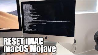 How to Restore Reset a iMac to Factory Settings ║ macOS Mojave