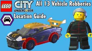 LEGO City Undercover - All 13 Vehicle Robberies Unlock Old Quiang