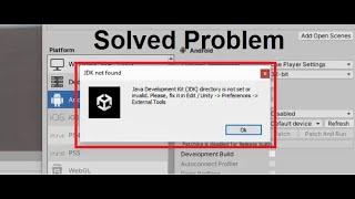How to Solve the JDK Not Found Problem in Unity