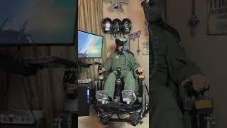 DOF Reality P6 Motion Simulator Viper flight demo