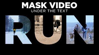Mask Video in Text Shape Effect in Adobe Premiere Pro (Tutorial)