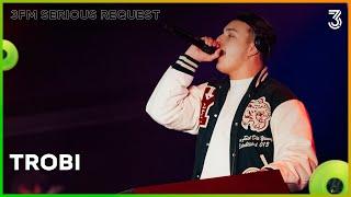 Trobi live bij het Glazen Huis met een DJ-set | 3FM Serious Request 2023 | NPO 3FM