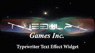 Unreal Engine 4 Tutorial: Typewriter Text Effect Widget