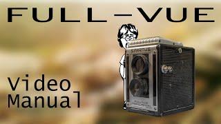 Spartus Full Vue: Overview, Operation, Taking Photos, Viewfinder, Film Loading, and Double Exposures