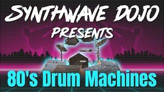 FREE Synthwave Drum Sample Pack: 80's Drum Machines