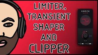 The differences between a limiter, a transient shaper and a soft clipper 