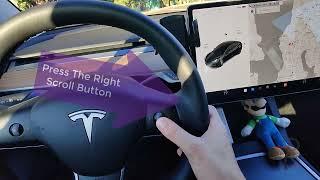 2021 Tesla Model 3 - How To Activate Voice Command