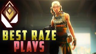 RAZE MONTAGE  | BEST RAZE PLAYS | VALORANT MONTAGE #HIGHLIGHTS