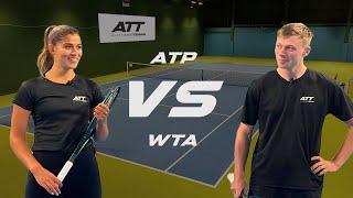 ATP vs WTA (Michelle vs Luke) tiebreak to 10!