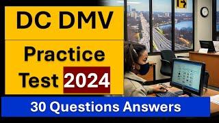 DC DMV Permit Practice Test 2024 - 30 Knowledge Test Questions Answers