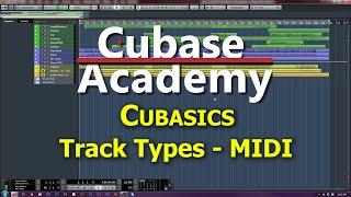 Cubasics: Track Types - MIDI