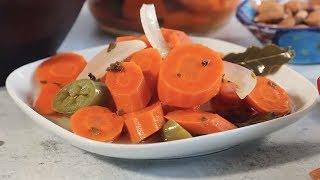 Authentic Mexican Pickled Carrots