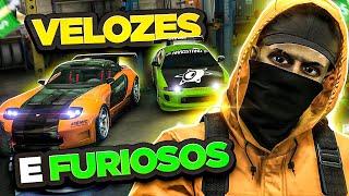 RACHA COM OS CARROS DO VELOZES E FURIOSOS MAS QUEM PERDER VENDE O CARRO! GTA 5 Online