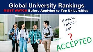 Get Admission to TOP Universities in 2025 | PROVEN Techniques | GLobal university Rankings!