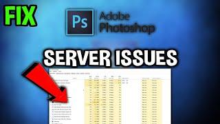Adobe Photoshop – How to Fix Can't Connect to Server – Complete Tutorial