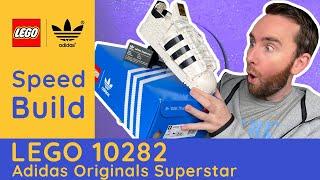 LEGO 10282 X Adidas Originals Superstar New Release - Speed Build | Brick Banter | LEGO | Unboxing