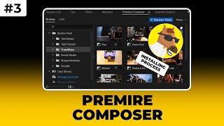 #3 How to install Premiere composer Premiere pro and After effects 2024 | mister horse Plugin free