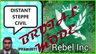 Rebel Inc ios [Distant Steppe] Brutal mode - Civil Servant