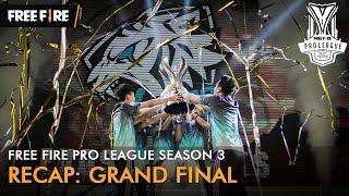 Free Fire Pro League Season 3 | RECAP Grand Final