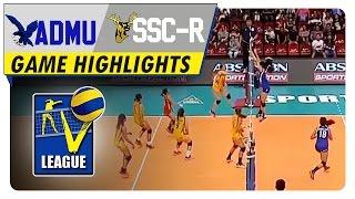 SSC-R vs ADMU | Game Highlights | Shakey's V-League Collegiate Conference