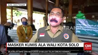 Masker Kumis Ala Wali Kota Solo | REDAKSI SIANG (10/06/20)