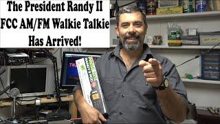 President Randy II FCC AM/FM  Walkie Talkie Radio Part 1. Unboxing Plus Its Features/ Functions.