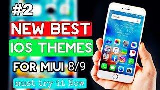 #2 New best ios theme for miui 8, miui 9 | IOS theme for Redmi phones