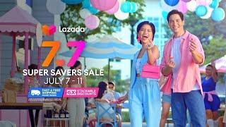 Lazada 7.7 Super Savers Sale from July 7-11 │Lazada Philippines