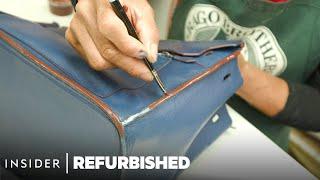 How A $10,000 Hermès Birkin Handbag Is Professionally Restored | Refurbished