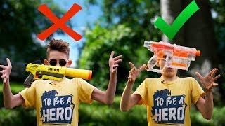 Битва бластеров // нёрф shadow VS fornite SPL // Nerf 2019 // Дизмон