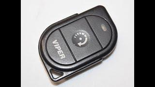 Viper EZSDEI7116 7116V Key Fob Remote Battery Replacement - EASY DIY