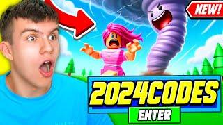 *NEW* ALL WORKING CODES FOR BE A TORNADO IN 2024! ROBLOX BE A SHARK CODES