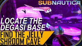 SUBNAUTICA | How To Find The Jellyshroom Cave | Easily Find The Degasi Base