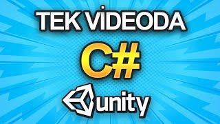 TEK VİDEODA SIFIRDAN UNITY KODLAMA!