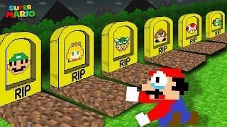 Mario R.I.P All Friends - Sorry Luigi, Peach, Bowser...Mario's Sad Story | Game Animation