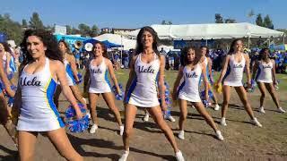 UCLA Spirit Squad & Alumni Band 10/28/23 Football Cheerleaders