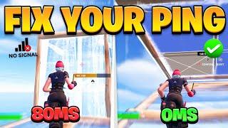 How To Get 0 Ping In Fortnite Season 3 (Simple PRO Trick)