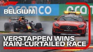 Verstappen Wins Rain-Curtailed Race | 2021 Belgian Grand Prix