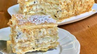 RICETTA TORTA MILLEFOGLIE  GOLOSA