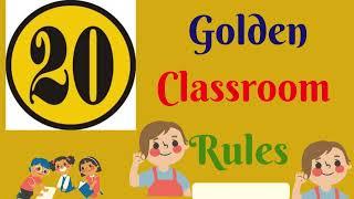 20 Short Golden Classroom Rules For School kids #quotes#motivational#inspiration#leadlearningkids.