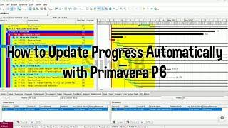 How to Update Progress Automatically with Primavera P6