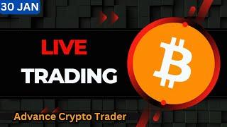 Bitcoin Live Trading | Bitcoin Live | Live Crypto Trading | 30 JAN